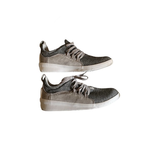 Sorel Women’s Out N About Plus Gray Waterproof Sneakers Size 9.5 - Picture 4 of 9